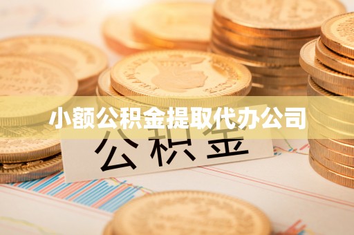 通道小额公积金提取代办公司