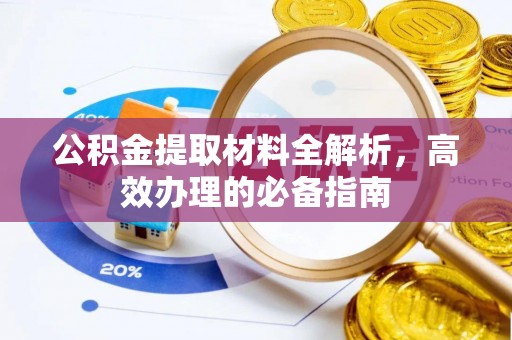 通道公积金提取材料全解析，高效办理的必备指南
