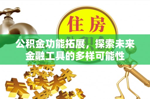 通道公积金功能拓展，探索未来金融工具的多样可能性