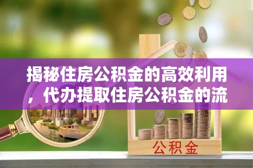 通道揭秘住房公积金的高效利用，代办提取住房公积金的流程与技巧