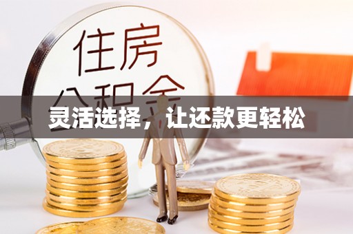 通道灵活选择，让还款更轻松