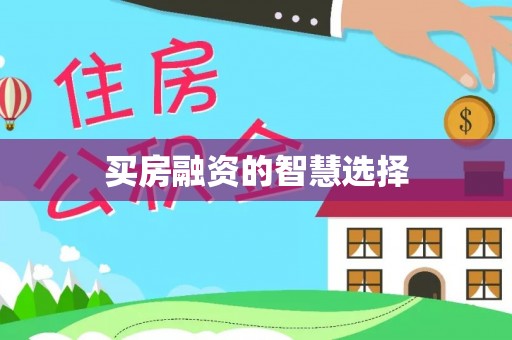 通道买房融资的智慧选择