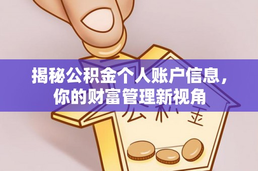 通道揭秘公积金个人账户信息，你的财富管理新视角